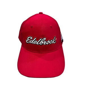 Edelbrock Racing Cap Red Hot Rod Power Tour 2018 Edition Unisex Adult